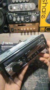 KING Taffware Tape Mobil Audio Multifungsi Bluetooth Super Full Bass MP3 FM Radio ISO 1 DIN JSD-520