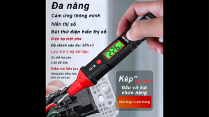 Bút thử điện đo điện áp AC 12‑300V cảm ứng không tiếp xúc NCV 50‑60Hz dụng cụ đa năng dành cho thợ điện
