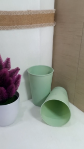 Gelas Plastik Awet / Gelas Anti Pecah / Gelas Anak Kos (Hijau)