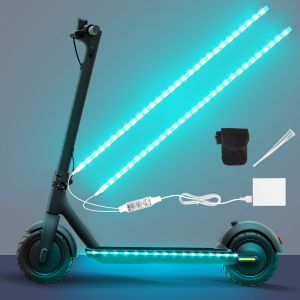 Electric Scooter LED Night Riding Warning Strip Light Suitable for Outdoor Cycling USB Powered