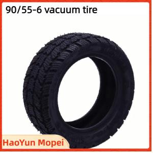 90/55-6 Tubeless Tyre Thickened Off-road and Road Tire Vacuum Tire for Electric Scooter Accessories