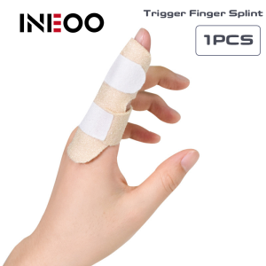 INEOO 1PCS Adjustable Finger Splint Brace With Aluminum Alloy Mallet Finger Brace