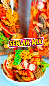 Kerupuk Seblak Mix Campur 150GR Pedas Kencur Daun Jeruk Kiloan Murah Enak Renyah / Seblak Bantet Mix Seblak Beton Krupuk Rafael Krupuk Jengkol