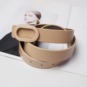 K-style Womens Leather Belt Two-Layer Cowhide Belt by Hidden Hook Casual Width Jeans Strap Outwear Coat Decoration