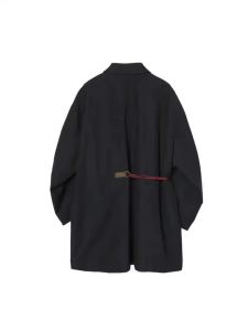 26SS New Arrival 24AW KOR Abe Japanese Retro Lapel Loose Long Silhouette Trench Coat Jacket for Men