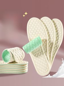 XIANZHAO | Miếng lót giày cao su cho nữ tập quân sự mùa hè mỏng thấm hút giảm mùi kháng khuẩn chống trượt chống mùi