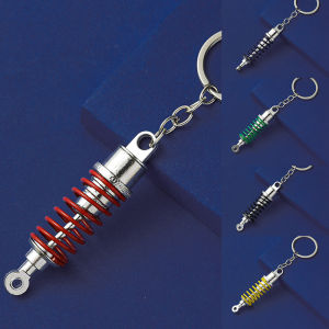 Car Shock Absorber Keychain Metal Model Key Holder Modification Suspension 4S Store Gift Creative Festival Supplies
