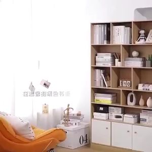 F&F : Glant Rak buku/bookshelf/display cabinet/office cabinet/almari buku/kabinet buku/book rack