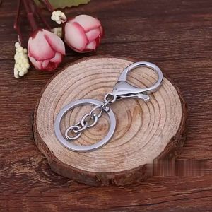 SK-C1276 Gantungan Kunci Model Lobster Clasp Cincin Rantai Mini / Keychain Gantungan Kunci Ring
