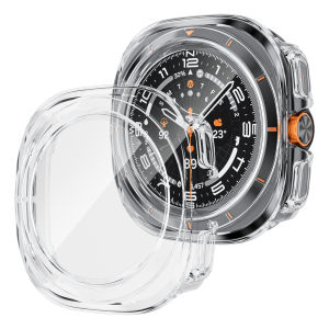 Cover for Samsung Galaxy Watch 2025 Ultra accessories Tempered Screen Protector Hard PC Bumper Galaxy Watch 7 ultra Glass+Case