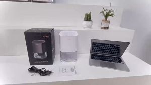 LEUSE 1.5L Portable Home Large Capacity Dehumidifier For Room Mute Moisture Absorption Dryer