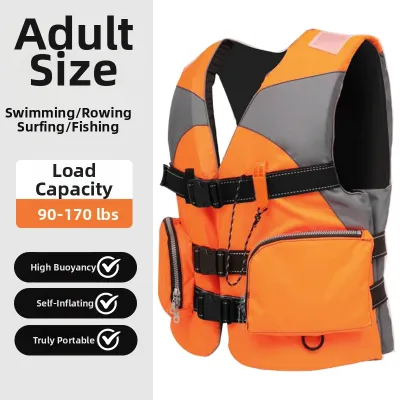 Portable High Buoyancy Life Jacket for Swimming And Fishing Childrens Life Vest Car Mounted Emergency Survival Aid by Dongxuan