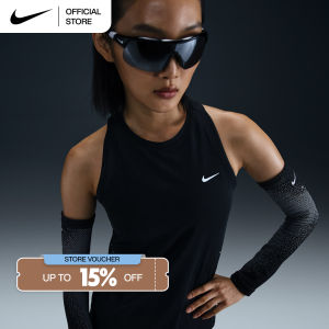Nike Swift Womens Dri-FIT Running Tank Top - Black [HQ0621-010]