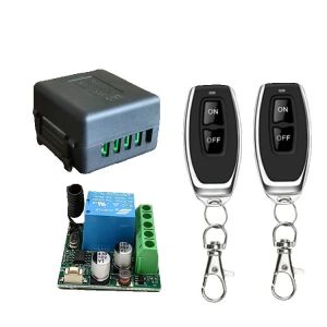 DC 5-30V 5V 12V 24V 433Mhz RF Wireless Remote Control Switch Relay 1CH Receiver Module For LED Door Electromagnetic Lock DIY