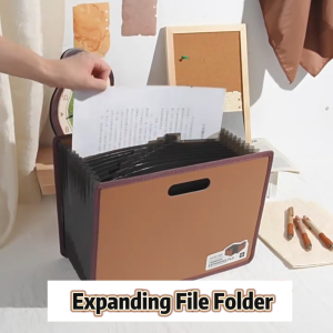 A4 Expanding File Folder 13 Pocket A4 Bond Paper File Organizer Storage Box Desktop Organizer Office School Supplies