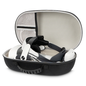 Hard กระเป๋าเดินทางสําหรับ Meta Quest 3 3S VR แว่นตากันน้ํา Hard Shell Quest3 Funda อุปกรณ์เสริมกระเป๋าถือแบบพกพา