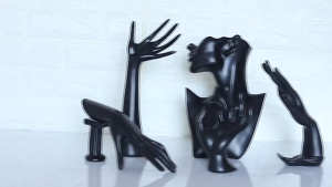 Resin Hand Mold Jewelry Display Stand Holder for Necklace Bracelet & Earring