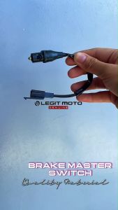 LEGITMOTO GENUINE BRAKE MASTER SWITCH FOR CLICK MIO I125 SPORTY SOULTY MXI SOUL BEAT FI TMX DIO VEGA FORCE MOTORCYCLE