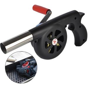 Outdoor Cooking barbecue blower Portable Hand Crank Fan Air Blower Grill Picnic Camping Stove Accessories Barbecue Tools