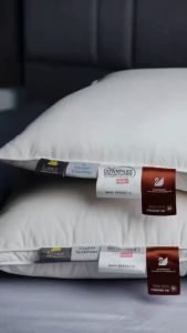 Luxez Luxury Hotel Goose Downs Feather King Pillow Soft Medium Firm