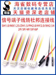 DuPont 2.54-1p to XH2.54/PH2.0/ZH1.5/MX1.25/S1.0 Terminal Wire 2-6P Connector Line Electronic Component Market Wire Material