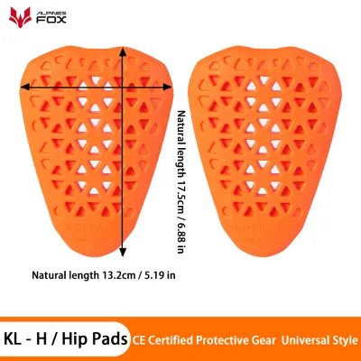 Motorcycle Armor Pads CE Certified Jacket Insert Back Protector Thicken High Elasticity Rider Armor Back Spine Protective Pad