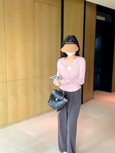 เสื้อแขนยาวกันแดด ยืดหยุ่นและเข้ารูปสวยงาม