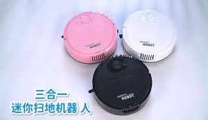 【Ready Stock】Mini Smart Robot Vacuum Cleaner 8088 Clean integration Sweeping/vacuuming/mopping Strong suction 400mAh long endurance One-Button start Bilateral brush Sensitive obstacle avoidance Low noise - Lazada