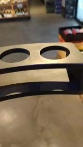 VIEwine Wooden S Shape Shot Glass Wooden Rack