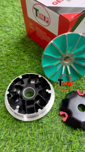 ชามปรับองศา ชามหน้าขูดร่อง HONDA ZOOMER-X ซูเมอร์เอ็กซ์ ปี2016-2020 ชามแต่ง รอบไม่ตกบิดติดมือ ชุดชามข้างมอเตอร์ไซค์ เม็ดเบอร์15กรัม K44