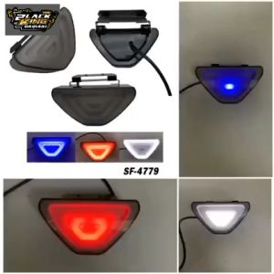 Lampu Stop Rem F1 Segitiga Stoplamp Rem F1 Lampu Rem F1 Model Segitiga Universal Motor Mobil Lampu Stop Rem Motor