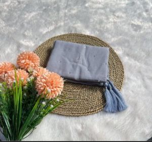 Hijab Segi Empat Paris Tassel Swarovski || Paris Jambul Payet Tabur Swarovski Senada || Kerudung Jilbab Paris Tassel Payet Terbaru Terlaris Kekinian