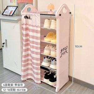 Simple Dustproof Multi-layer Shoe Rack Student Dormitory Table under Door Entrance Partition Layer Storage Organizer