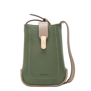 กระเป๋าแบบฝาเปิด ขนาดเล็ก คู่กระเป๋าสะพายไหล่ สำหรับ ผู้หญิง แบบฝาด เป้าหมายให้เหมาะสม