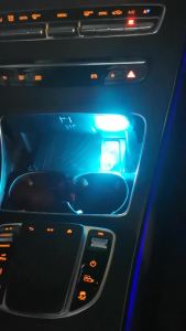 KEVANLY | 2Pcs Mini USB LED Car Atmosphere Light 5V Plug and Play RGB Gradient Interior Ambient Lamp Portable Decor Night Light for Car PC