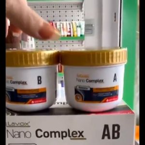 KEM DUỖI THẲNG TÓC TẠI NHÀ NANP COMPLEX - LAVOX 150ml X 2