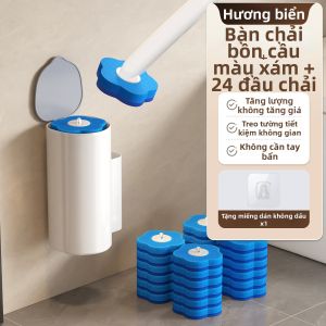 XUANG | Bộ Bàn Chải Vệ Sinh Toilet Dùng Một Lần Đa Góc