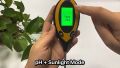 Soil Survey Instrument 4 in 1 - PH Meter - Alat pengukur Temperature dan Kelembaban Tanah Alat Ukur Digital Cek Tester PH Suhu Moisture Sunlight Tanahh. 