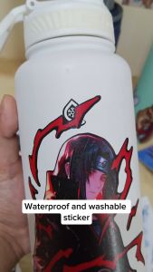 Naruto Shippuden Itachi Uchiha Half Body Sticker Indoor Outdoor Vinyl Sticker Waterproof & Non-Faded