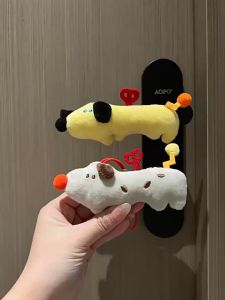 ปลอกใส่ที่จับประตู Dog Door 🐶น่ารัก น้องนุ่มป้องกัน ประตูกระแทกผนังได้ ปลอกสวมลูกบิดประตู มือจับลูกบิดประตู