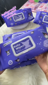 ทิชชูเปียก 10ห่อ ทิชชู่เปียกของเด็ก กระดาษเปียก ผ้านุ่มชุ่มชื่น อ่อนโยนต่อผิว ปลอดภัยจากสารเคมี