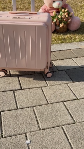 18 Inch Front Opening Suitcase Luggage Travel Bag Hand Carry Universal Traveller With Usb Port