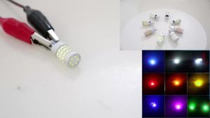 KEVANLY | 2pcs T10 LED 12-36V 194 168 W5W T10 LED Dual Color Signal Lamp Rear Lights License Plate Light Truck Light Interior Lighting