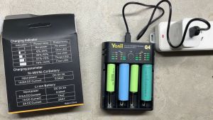 Yonii Q1/Q2/Q4 รองรับถ่าน เครื่องชาร์จถ่าน รางชาร์จ 1.2V / 3.6V / 3.7V 1 ช่อง 2 ช่อง 4 ช่อง ชาร์จไว ตัดไฟเอง