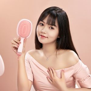 2 in 1 Sisir Rambut Motif Lucu Model Anti Static Kusut Sisir Cushion Hair Brush Comb Sisir Bantalan Udara