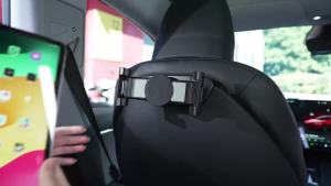 Eary Magnetic iPad Tablet Mount for Tesla Model 3 (Highland) Model Y (Juniper) Car Back Seat Headrest Phone Holder for 4.7-12.9