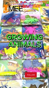 20Pcs Party Gift Growing Insects (M) Pad for Party Gift-Lootbag Filler