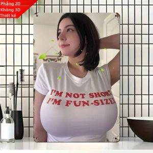 CIFbuy | Mô Hình Phẳng 2D Làm Đẹp Bằng Thiếc Trang Trí Tường Bền Chống Thấm Nước Nghệ Thuật Kim Loại Dành Cho Phòng Ngủ Quán Cà Phê Khu Vực Hồ Bơi Quà Tặng Phong Cách Hàn Quốc