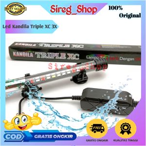 Lampu Celup T4 KANDILA TRIPLE XC LED 3 Mode XC 20 30 40 50 60 Aquarium