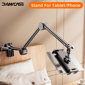 Tablet Stand for 4-13inch iPad Samsung Xiaomi HUAWEI Tablet/Phone 360°Rotate Folding Freely Adjustable Holder